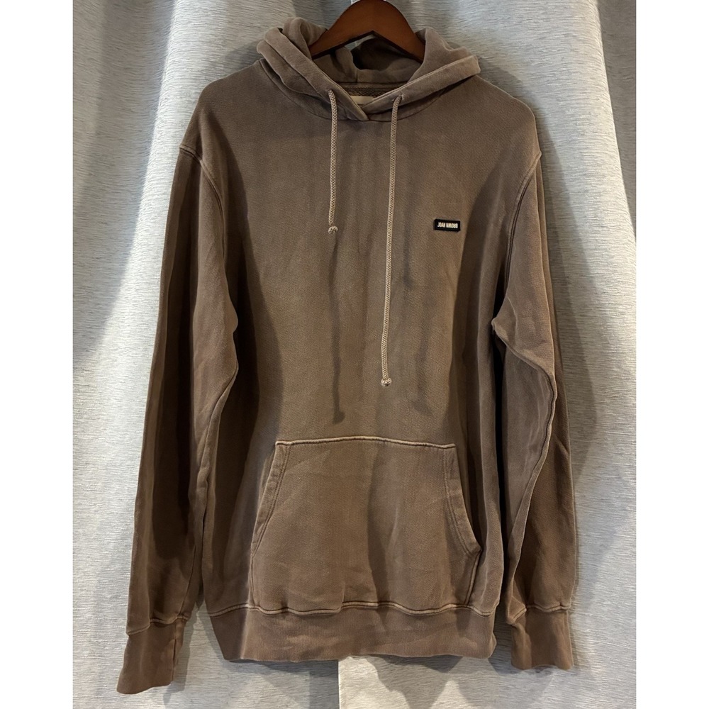 Joah Brown One Size Brown Hoodie Sweatshirt Oversized